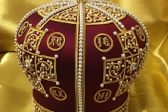 Αρχιερατική Μίτρα Γκρενά μεταξωτό 2