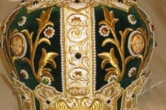 Μίτρα αρχιερατική βελούδο πράσινο 2