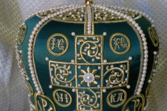 Αρχιερατική Μίτρα μεταξωτό πράσινο 1